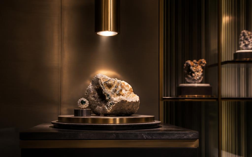 Elegant jewellery display